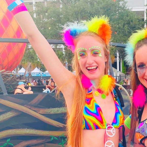 Rainbow rave set 3 PIECES - Picture 6 of 6